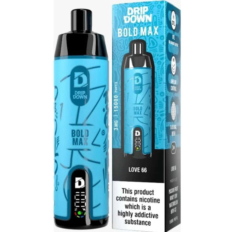 DRIP DOWN BOLD MAX 15K PUFFS DISPOSABLE