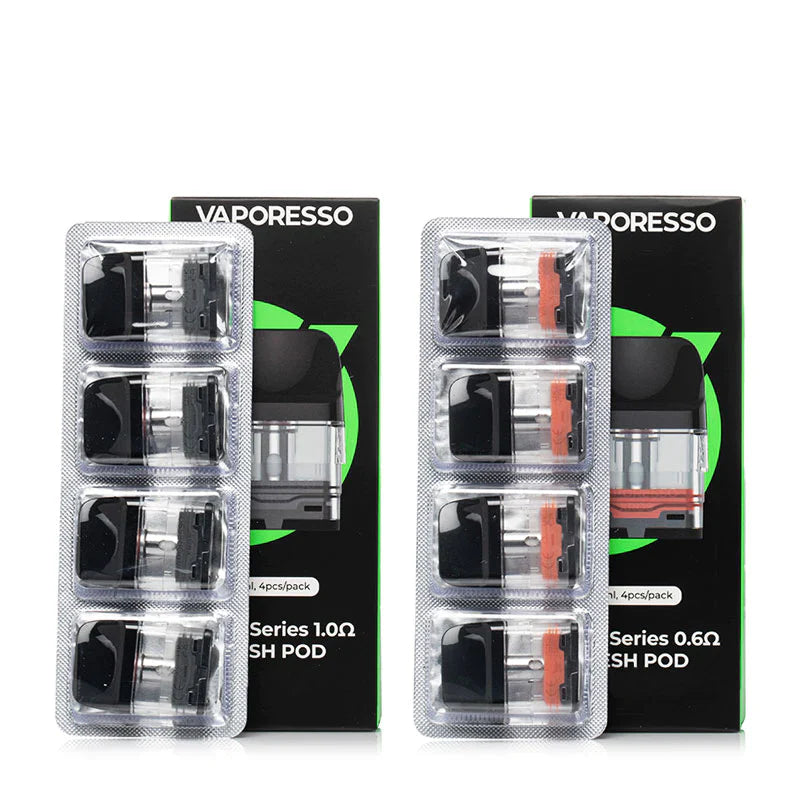 VAPORESSO XROS 3 / XROS 3 MINI / XRSO PRO / XROS 4/ XROS 4 MINI Replacement Pods (PACK OF 4)