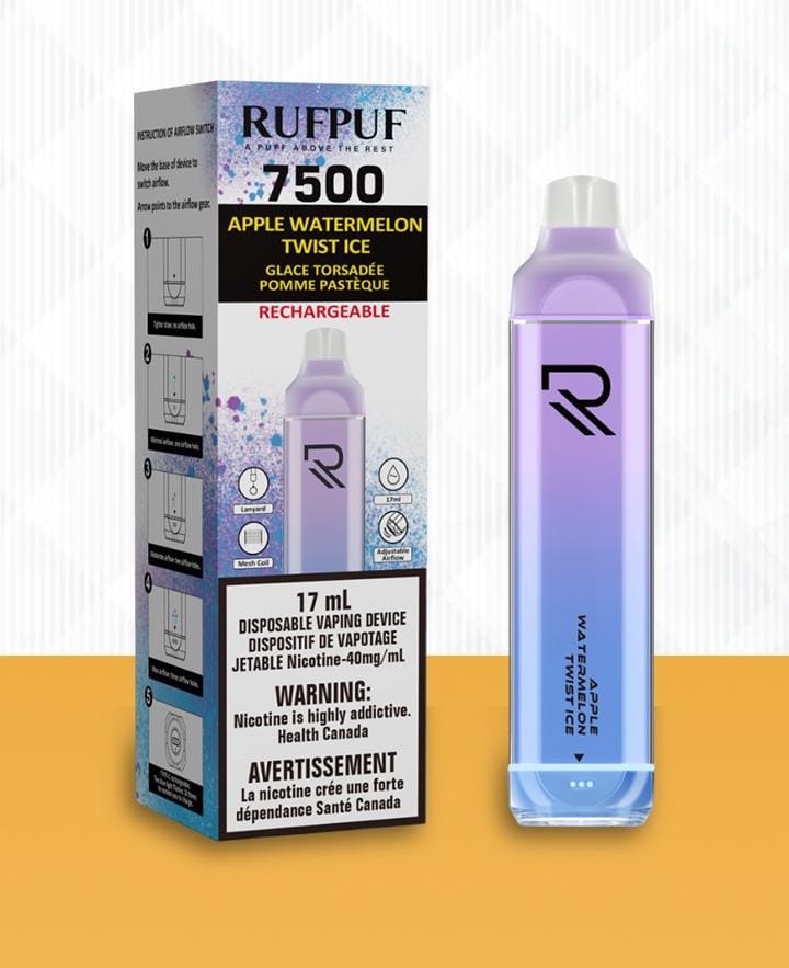RUFPUF DISPOSABLE 7500 PUFF (40mg)