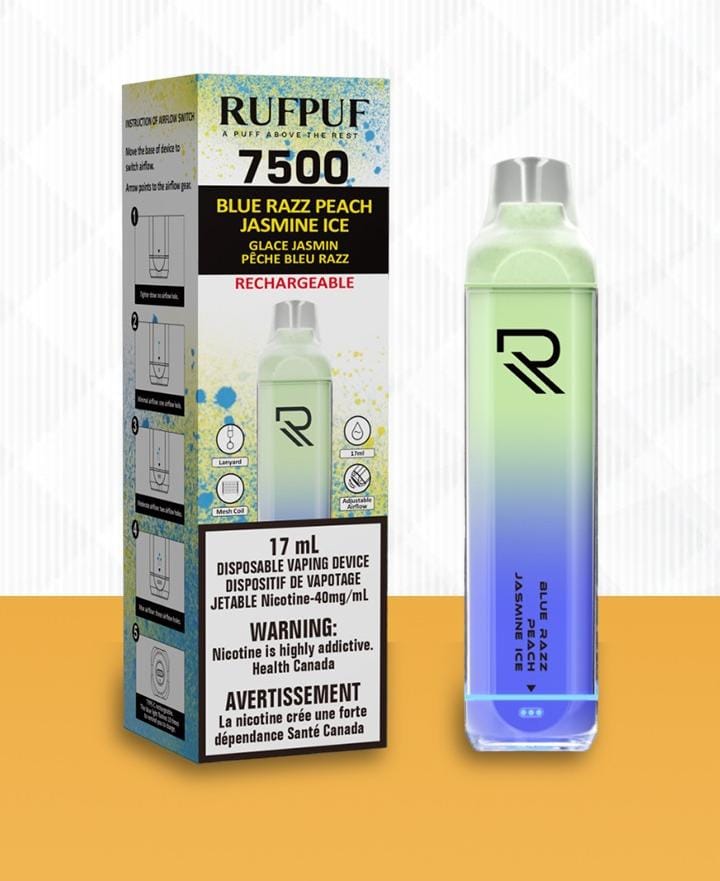 RUFPUF DISPOSABLE 7500 PUFF (40mg)
